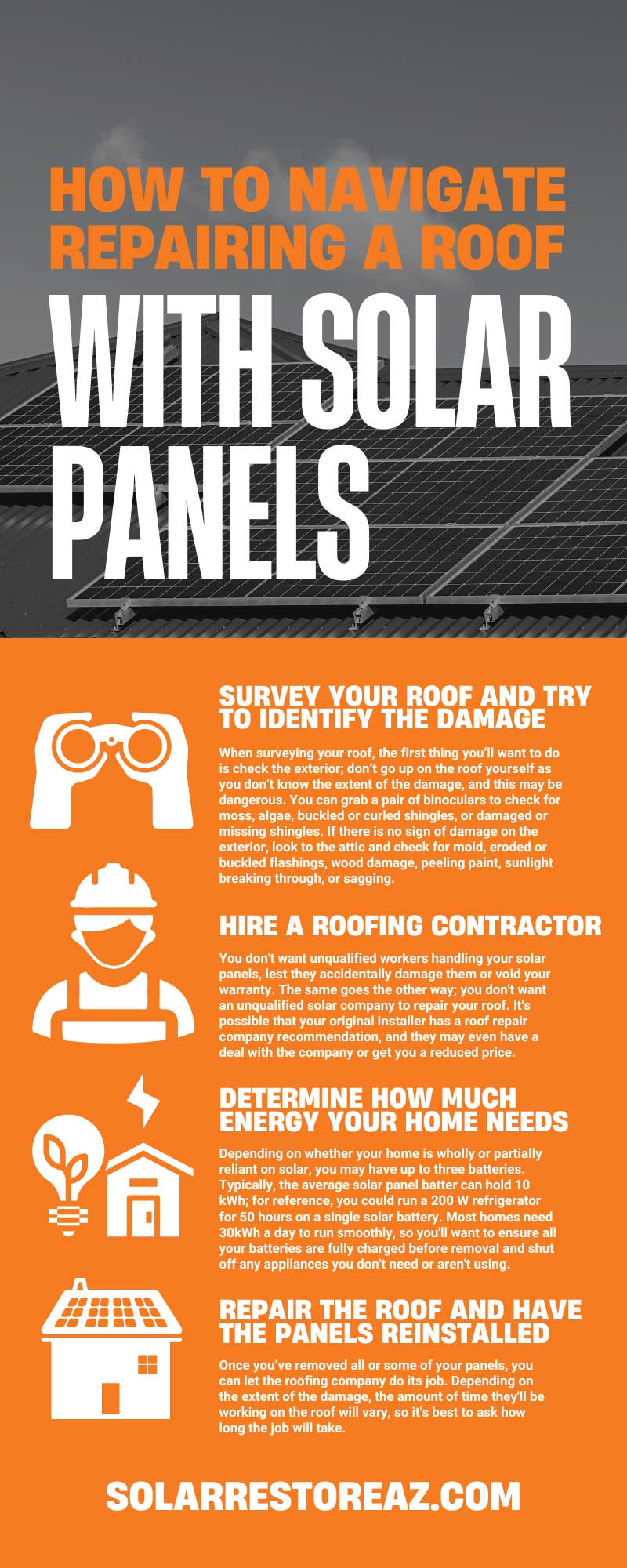 How To Navigate Repairing a Roof With Solar Panels